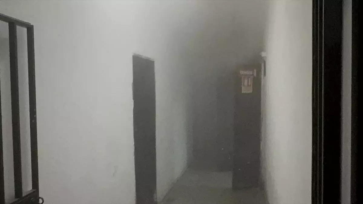 Aksaray Öğretmenevi’nde Yangın