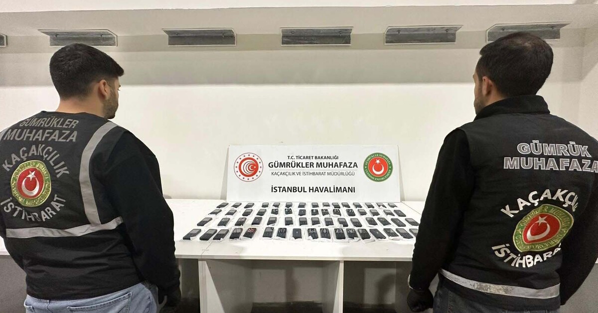İstanbul Havalimanı’nda kaçakçıların etiket oyununu gümrük ekipleri bozdu: Piyasa değeri 48 milyon TL