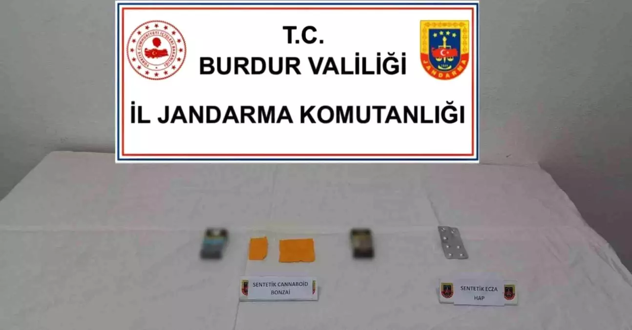Burdur’da Uyuşturucu Operasyonu