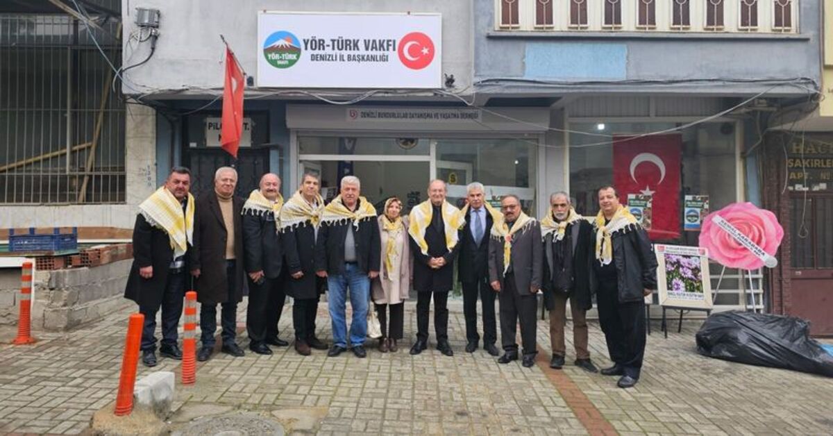 Yörük Türkmen Vakfı Denizli Şubesi hizmete açıldı