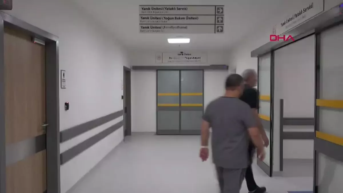 Zonguldak’tan Tekirdağ’a kadar ağır yanık vakaları Kocaeli’de tedavi ediliyor