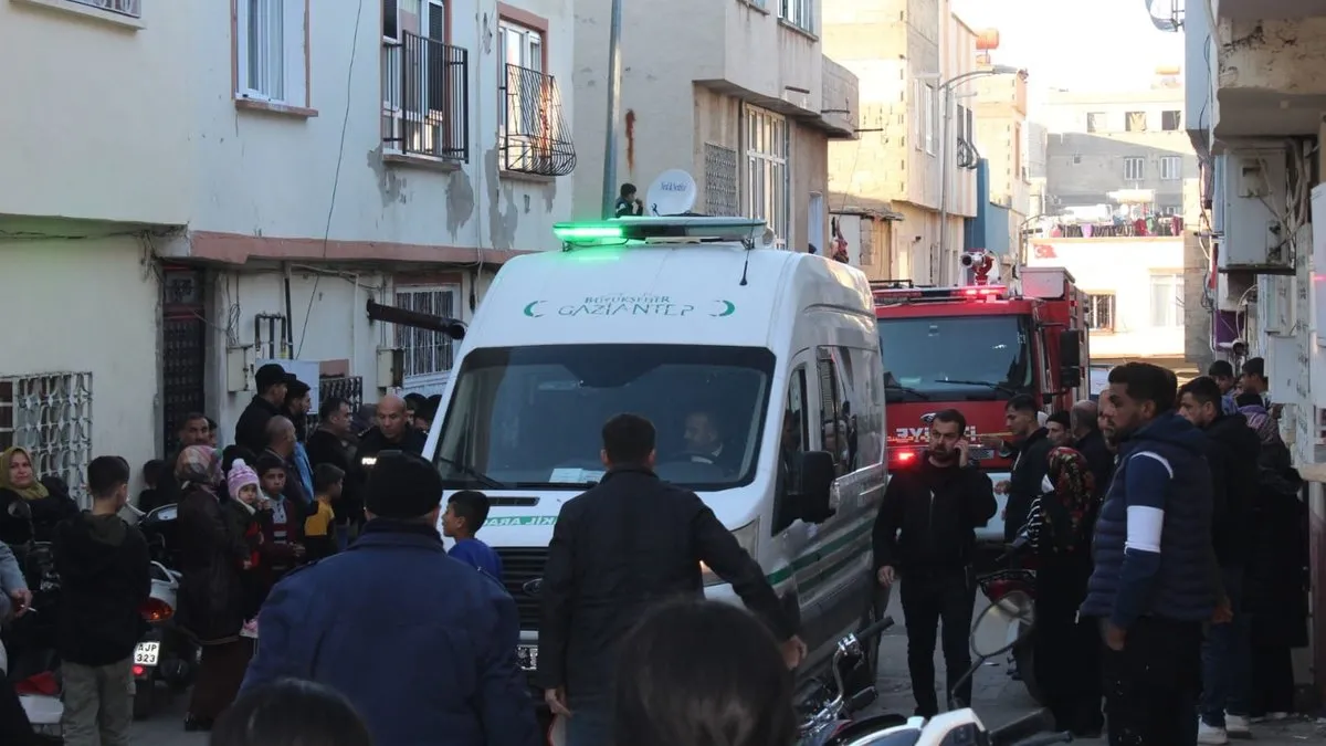 Gaziantep’te feci yangın: 2 çocuk yaşamını yitirdi!