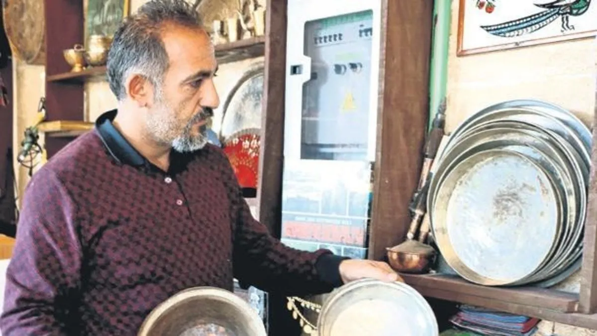 Kalaycılık mesleğini özveriyle yaşatıyor
