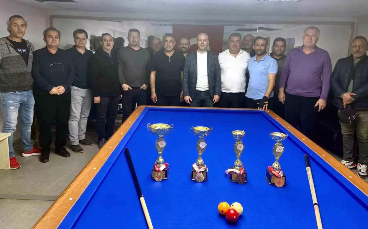 Muğla’da Bilardo İl Birinciliği Yapıldı
