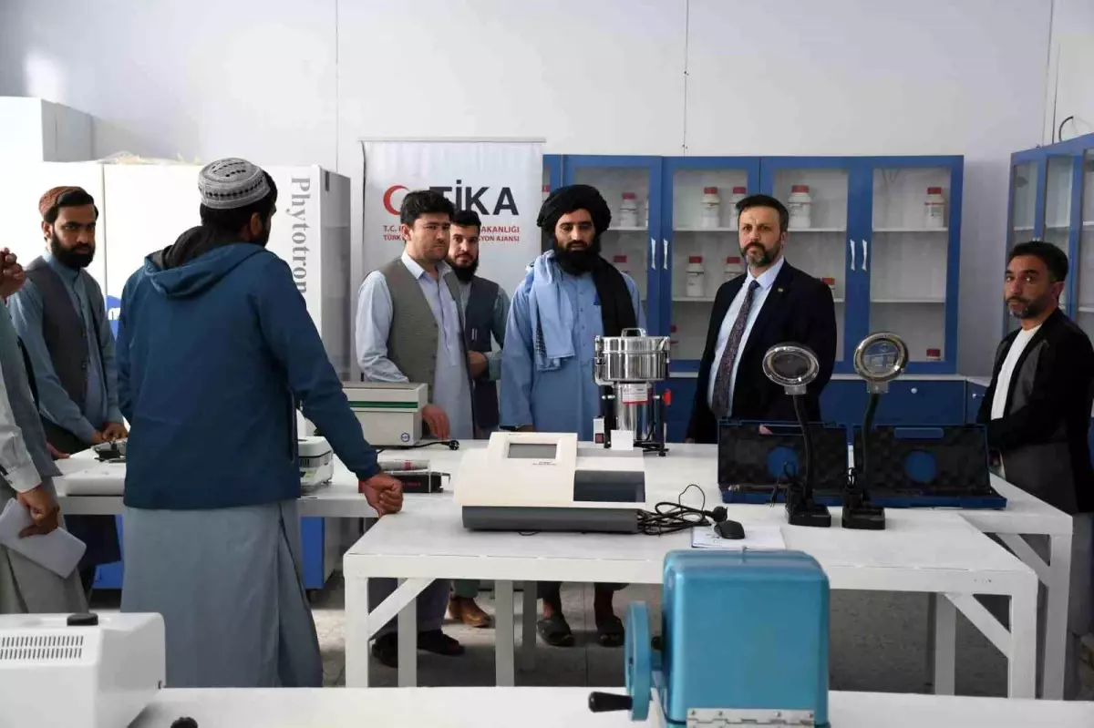 TİKA’dan Afganistan’a Ziraat Laboratuvarı