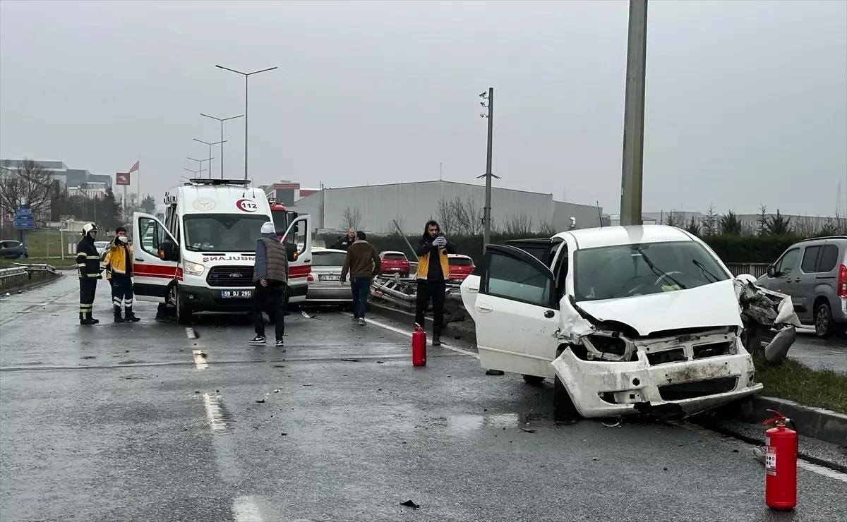 Çerkezköy’de Trafik Kazası: 6 Yaralı
