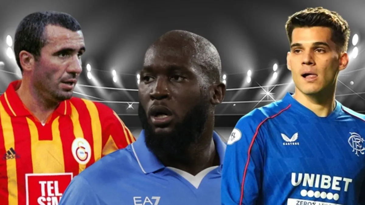 Babası Türkiye’de oynamış futbolcular ortaya çıktı! Hagi, Lukaku, Hooijdonk…