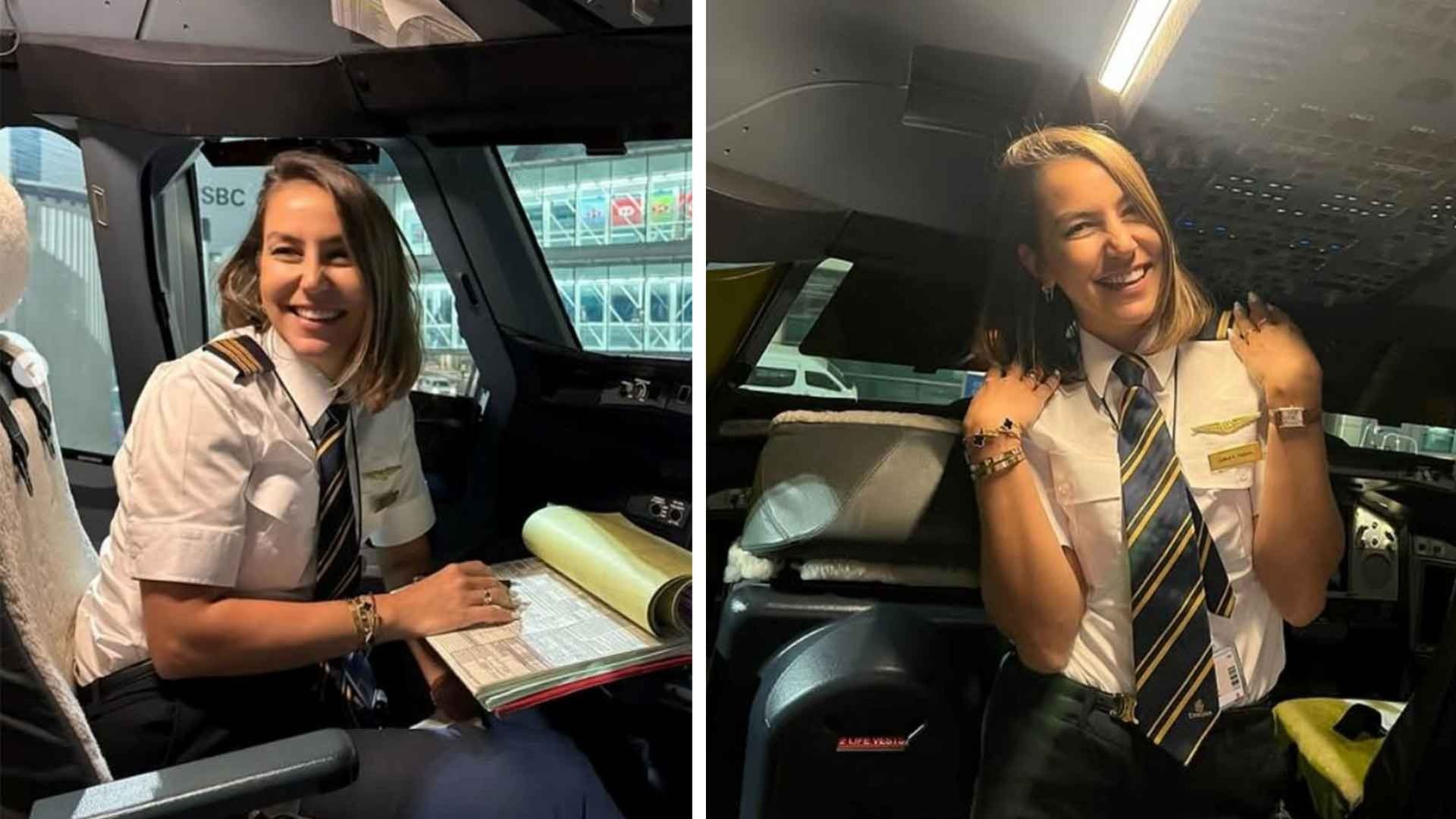 Dünyanın en büyük yolcu uçağına ilk Türk kadın kaptan pilot:  Gökçe Kübra Yıldırım